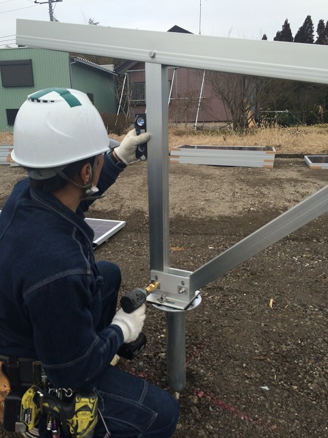 千葉県　太陽光工事